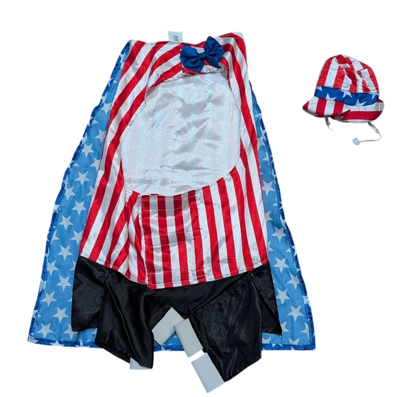 Rubie's Uncle Sam's Dog Outfit with Hat - Picture 4 of 8